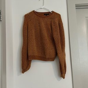 Love Tree Rust Knit Sweater